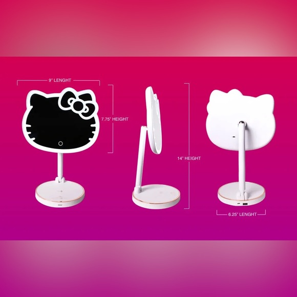 Impressions Vanity Company X Hello Kitty | LED Rechargeable Mirror - Picture 5 of 6